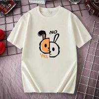 Summer Luxury Men T Shirt Cotton Classic Print T-Shirt Fun Rabbit Oversized Short Sleeve Mens Clothes Free Shipping XS-4XL-5XL-6XL