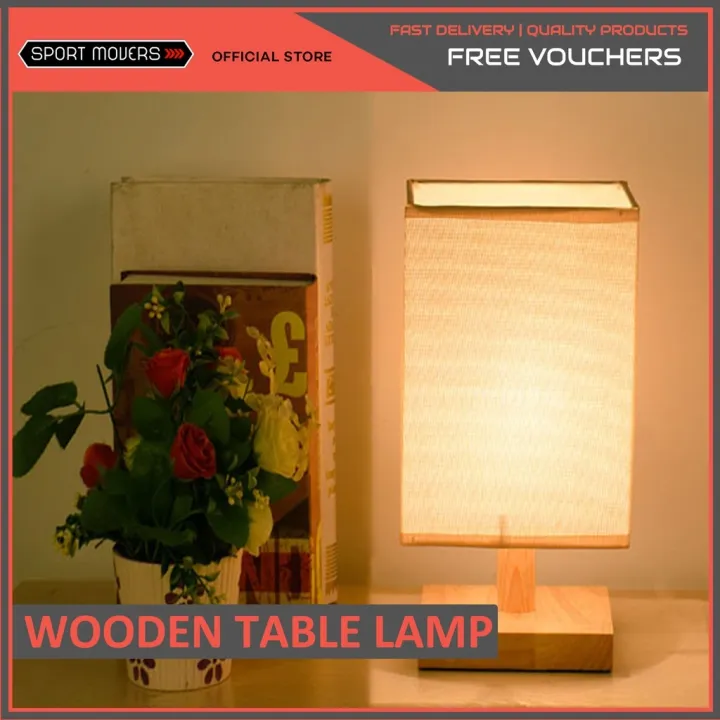 Desk Lamp Shade Table Wooden Night, All Sports Lamp Shades