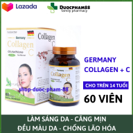 Viên uống đẹp da Collagen +C giảm thâm nám tàn nhang, ngừa nếp nhăn, chống lão hóa - Hộp 60 viên - HSD 2024 thumbnail