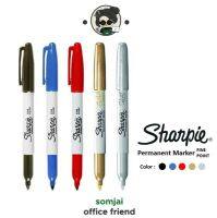 Sharpie (ชาร์ปี้) Marker Fine ปากกามาร์คเกอร์ Permanent Marker ปากกากันน้ำ ปากกาเขียนแผ่นพลาสติก