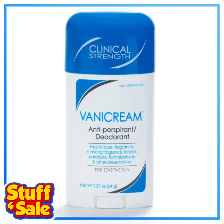 Vanicream AntiPerspirant Deodorant Clinical Strength For Sensitive