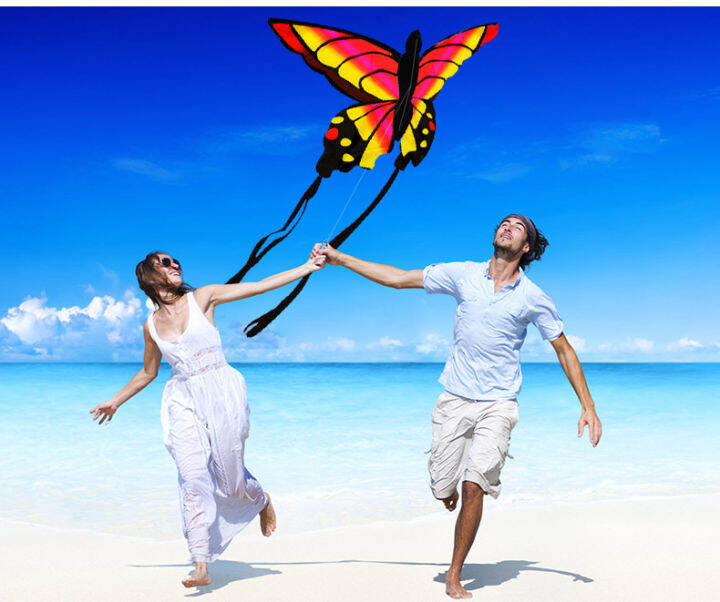 outdoor-fun-sports-for-children-adults-colorful-butterfly-animal-kite-toys-bird-single-line-with-flying-tools