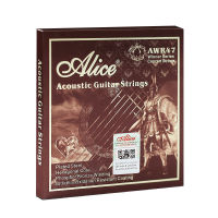 ALICE AWR47 012-053 Phosphor Bronze Antirust เคลือบอะคูสติกกีต้าร์ Strings Light อุปกรณ์เสริม6 2Strings