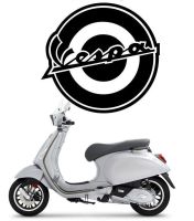 SK174 สติ๊กเกอร์ Vespa (เลือกตัวเลขได้) ถูกที่สุดในลาซาด้า