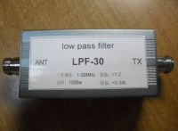 คลื่น Low Pass Filter LPF-30 DC-30MHz DC-56MHz Low Pass Filter 1000W