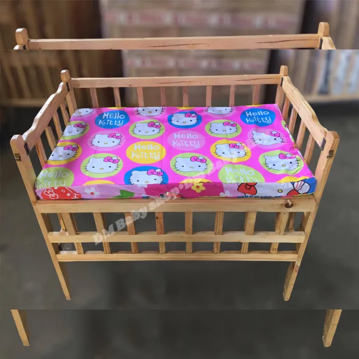 Dropside Adjustable crib with Uratex foam Lazada PH