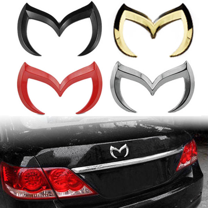 Evil M Logo Emblem Badge Decal for Mazda All Model Car Body Rear ...