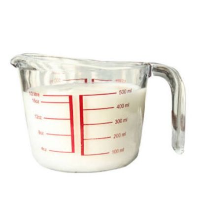 ถ้วยตวง แก้วตวง 500ml/1/2Litre MEASURING CUP 500 Measyring Cup Glass แก้วตวงขนาด500ml ถ้วยตวงแก้ว ถ้วยตวงทำขนม แก้วตวงนม ถ้วยตวงชงกาแฟ ถ้วยตวงของเหลว