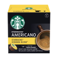 Starbucks Americano Veranda Blend สตาร์บัคส์ อเมริกาโน่ เวอเรนด้า เบลนด์ กาแฟแคปซูล 12 แคปซูล /1 กล่อง