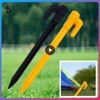 【YF】 10pcs Camping Tent Pegs Outdoor Travel Tents Stakes Windproof Plastic Beach Mat Nails Equipment Accessories