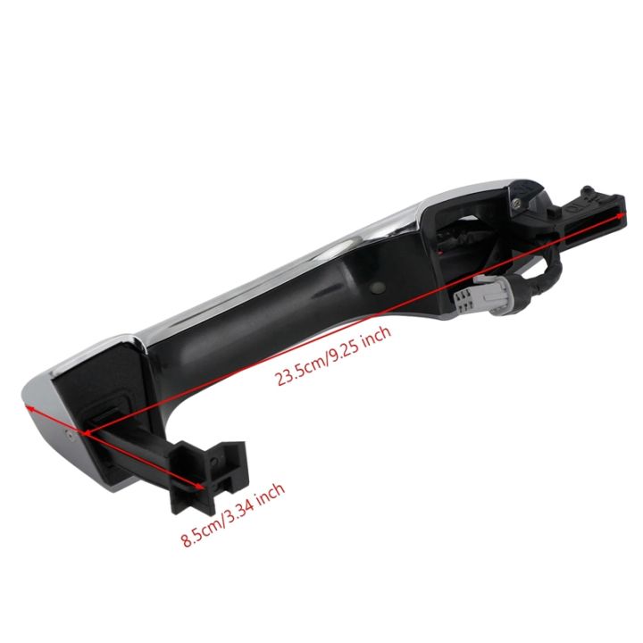 front-inductive-outside-door-handle-have-button-for-kia-sportage-2016-2021-chrome-catch-puller-handle