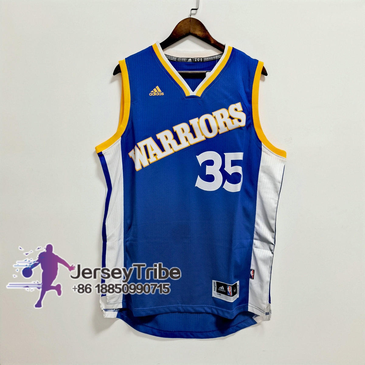 Trägershirt Fitness trikotjerseyNBA Kevin Durant Golden State Warriors #35 Trikot Jersey Stickerei Anzug Sommer Basketball Anzug Hemd