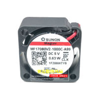 Q Sunon 1708 MF17080V2-1000C-A99 1.7ซม. พัดลมระบายความร้อนขนาดเล็ก5V 0.63W 16500RPM แบริ่งไฮดรอลิกพัดลมขนาดเล็กที่สุด