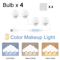 14 Detachable Bulbs LED Professional Makeup Mirror Light USB Cosmetic Mirror with light Hollywood Dressing Table Vanity Lights