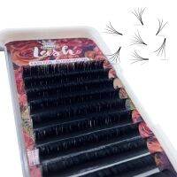 【cw】 New Best Selling Matte Cashmere Lash Extensions 0.05/0.07/0.10mm Extension Volume Russian Flowering