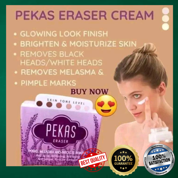 CAPADOSA PEKAS ERASER CREAM (10g) {PEKAS MELASMA & FRECKLES REMOVER