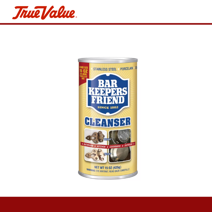 Bar Keepers Friend Stainless Steel Cleaner & Polish, Powder, 15oz