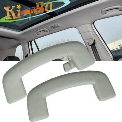 KIMBA มือจับนิรภัยสำหรับ VW Tiguan L Touran L Lamando ที่จับแบบดึงหลังคาภายในรถยนต์โดมมือจับตะขอเพดานประตูด้านใน