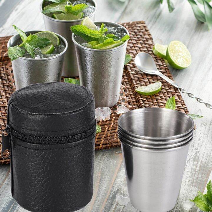 hot-dt-4-pcs-set-polished-70ml-shot-glass-cup-drinking-wine-glasses-with-leather-cover-bar