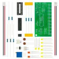 LM3915 DC 9V-12V 10 LED Sound Audio Spectrum Analyzer Level Indicator ชุด DIY Electoronics Soldering Practice Set ห้องปฏิบัติการ