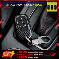 ?Premium KEY?เคสกุญแจรถยนต์ ALL NEW HONDA 2022 Jazz / Civic / Accord / CITY / CRV / HRV เคสกุญแจรถแบบ Smart key (กดสตาร์ท 2-4 ปุ่ม) พร้อมพวงกุญแจรถยนต์