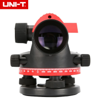 เครื่องมือเลเซอร์ปรับระดับอัตโนมัติ UNI-T LM350ความแม่นยำสูง32x อัตโนมัติกันฝุ่นกันฝุ่นเครื่องวัดระดับน้ำ120เมตร