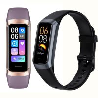 2023 New Arrivals Smart Watch Men Women Smart Bracelet Wristband 1.1 Inch Amoled Heart Rate Waterproof Body Fitness Tracker Band