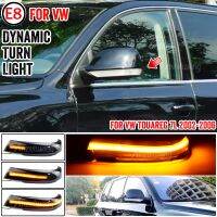 LED Dynamic Turn Signal Indicator Light For VW Volkswagen Touareg I MK1 7L 2002 2003 2004 2005 2006 Rear Mirror Flashing Light