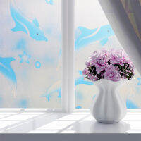 Decorative Simple Wall Art Privacy Sunscreen Removable Office Home PVC Frosted Bathroom Window Film Cover Glass Sticker