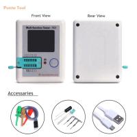 MOSFET NPN PNP Triac MOS 1.8 “LCD TFT LCR-TC1ไดโอดไตรโอดตัวเก็บประจุตัวต้านทานทดสอบตัวเก็บประจุตัวต้านทานเครื่องทดสอบมิเตอร์เครื่องทดสอบทรานซิสเตอร์หลายเมตร