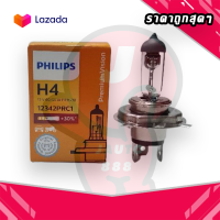 หลอดไฟหน้ารถ PHILIPS H4 PR+30% 12V 60/55W (ราคาต่อหลอด)