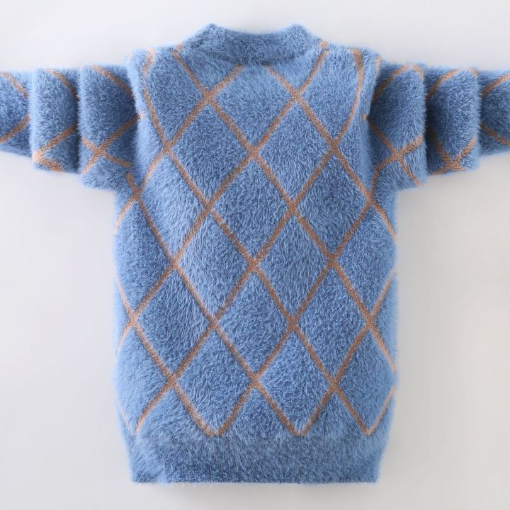 boys-winter-thick-round-neck-plaid-sweaters-kids-spring-warm-pullovers-teen-plush-knitted-top-children-autumn-jumper-knitwear