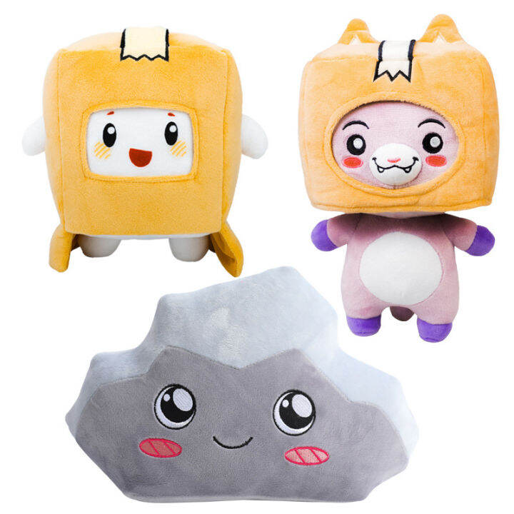 【Philippines store】Lankybox Plush Toys Removable Cartoon Robot Soft Toy ...