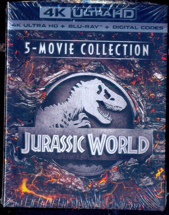 Jurassic World 5-Movie Collection 4K [ Blu-Ray ] | Lazada