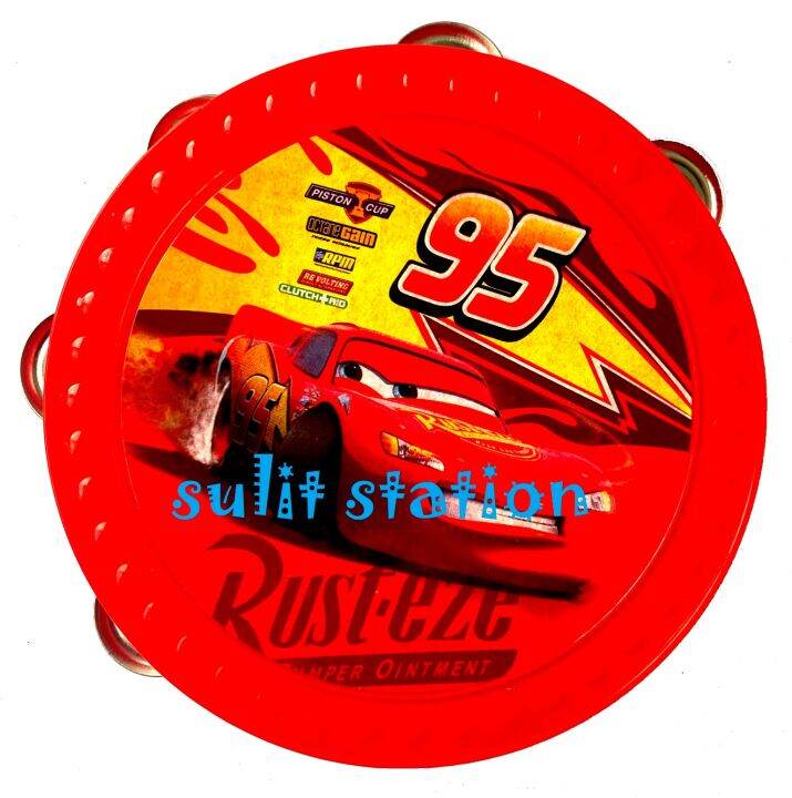 PIXAR CARS LIGHTNING McQUEEN KIDS EDUCATIONAL LEARNING HAND MUSICAL
