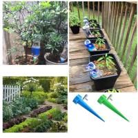 1/2/4/6/8/10pcs Self-contained Auto Drip Irrigation Watering System Automatic Watering Spike for Plants Flower Indoor Household Watering Systems  Gard