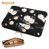 Brand Laptop Bag 13,14",15,15.6",13.3",15.4 inch, Black Peony Lady Man Sleeve Case For Air Pro,Shockproof Dropship
