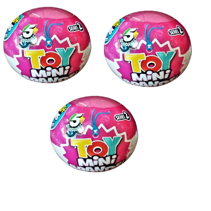 ลูกบอลแบรนด์มินิของเล่นขนาดเล็กใหม่5ลูกประหลาดใจเก็บลูกบอลแบรนด์ของเล่นสะสม-minitoy-เซอร์ไพรส์วันเกิดของขวัญเด็ก