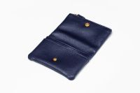 [ART ] From Korea Badge Card Wallet Navy SHIBA