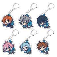 Ensemble KeyChain Men Anime Chain Tori Himemiya Car Japan Ran Nagisa Pendant Kid