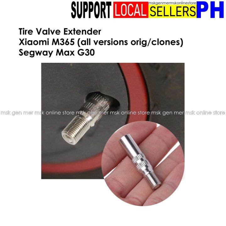 Tire Valve Extender Xiaomi M365 / Pro / Essential / Scooter Tire Valve