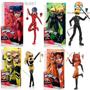 Buy SOJITRA Tofoco Miraculous Comic Cute Anime Adrien Marinette Plagg Tikki  PVC Ladybug Doll Action Figure Toys (4 Pcs/Set) Online at Low Prices in  India 