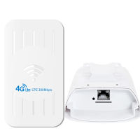 Outdoor WiFi Router 4G SIM Card 300mbps Wireless Bridge CPE 4G Router 1km Range Expansion Router For IP Camera And 24 V Poe