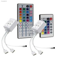 ☼☼● Led Controller 44 Keys LED IR RGB Controler box 1 to 2 Controller IR Remote Dimmer DC12V For RGB 3528 5050 LED Strip Lights