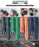 สายนาฬิกา หนังวัวแท้ รุ่น Full Grained Quick Release Leather Straps