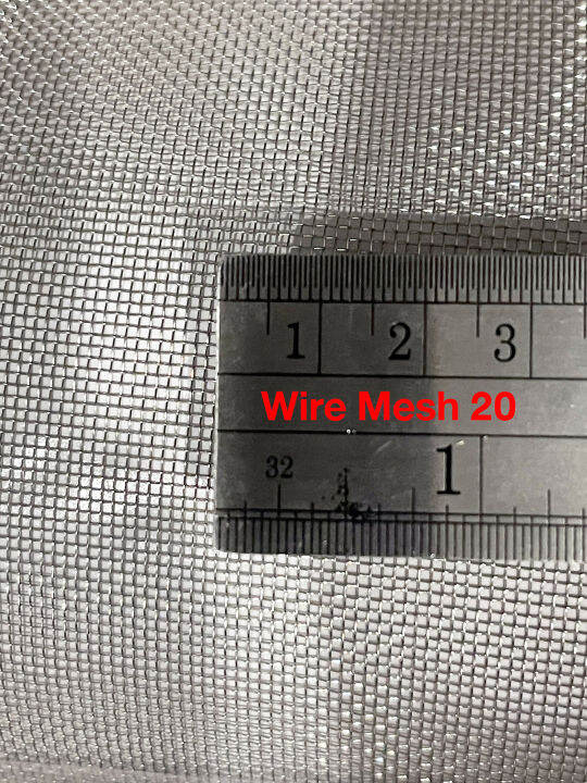 20-mesh-1000-micron-แผ่นกรองสแตนเลส-304-ตะแกรงกรอง-stainless-wire-mesh-พรีเมี่ยม-กรองละเอียด-แข็งแรง-ใช้งานได้ยาวนาน