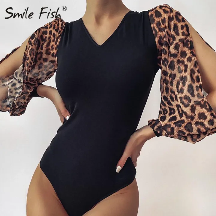 leopard-mesh-long-puff-sleeve-bodysuit-y-women-autumn-body-tops-femme-v-neck-black-bodysuit-bodycon-overalls-winter-g2243