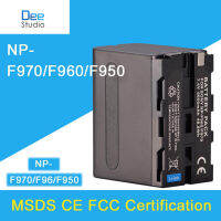 แบตเตอรี่เทียบ Sony NP-F970/NP-F950 6600mAh ใช้สำหรับ Sony F950 F960 F330 F550 F570 F750 F770 MC1500C 190P 198P F950 HD1000C และไฟLED Yongnuo YN300 YN600 YN900 YN1200