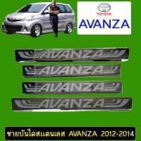 [ด่วน]  ชายบันไดสเเตนเลส Toyota Avanza 2012-2014    JR3.11101?ราคาพิเศษ?