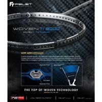 Felet Ti 3000 High-end Racket Badminton Racket Racket Badminton 3u 86 gram 4u 82 gram 35LBS